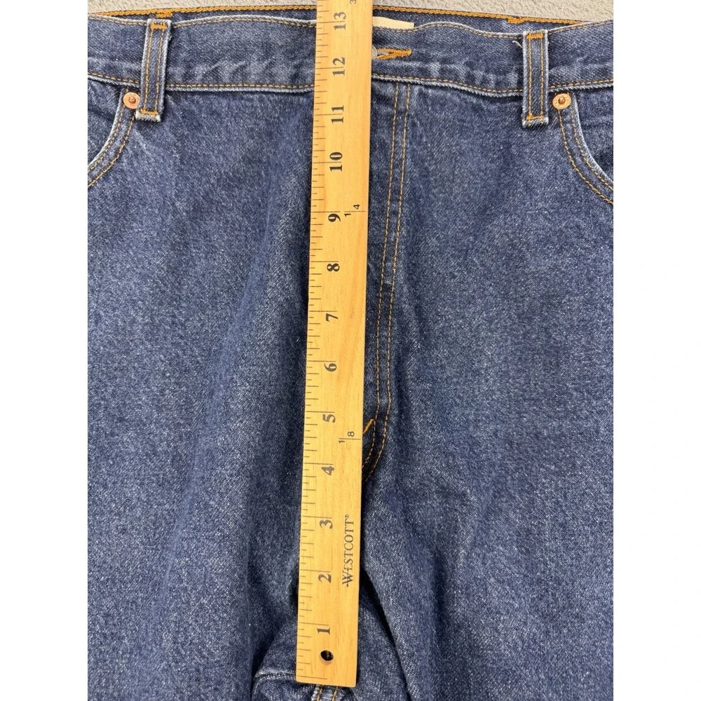 Levi's 517 Jeans Men's 40x32 Blue Bootcut  Denim Cowboy Distressed Faded Western
